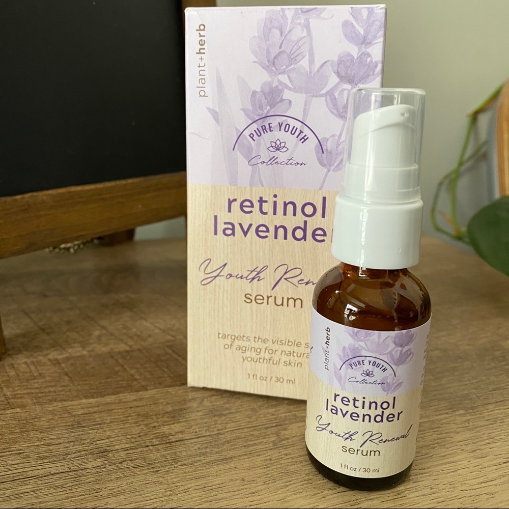 Pure Youth Retinol Lavender Renewal Serum - NEW